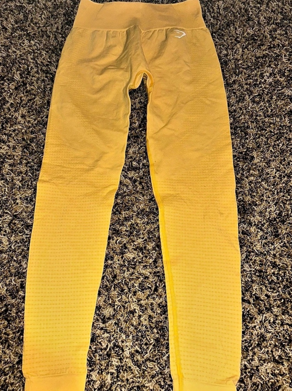 Gymshark Yellow Athletic Leggings